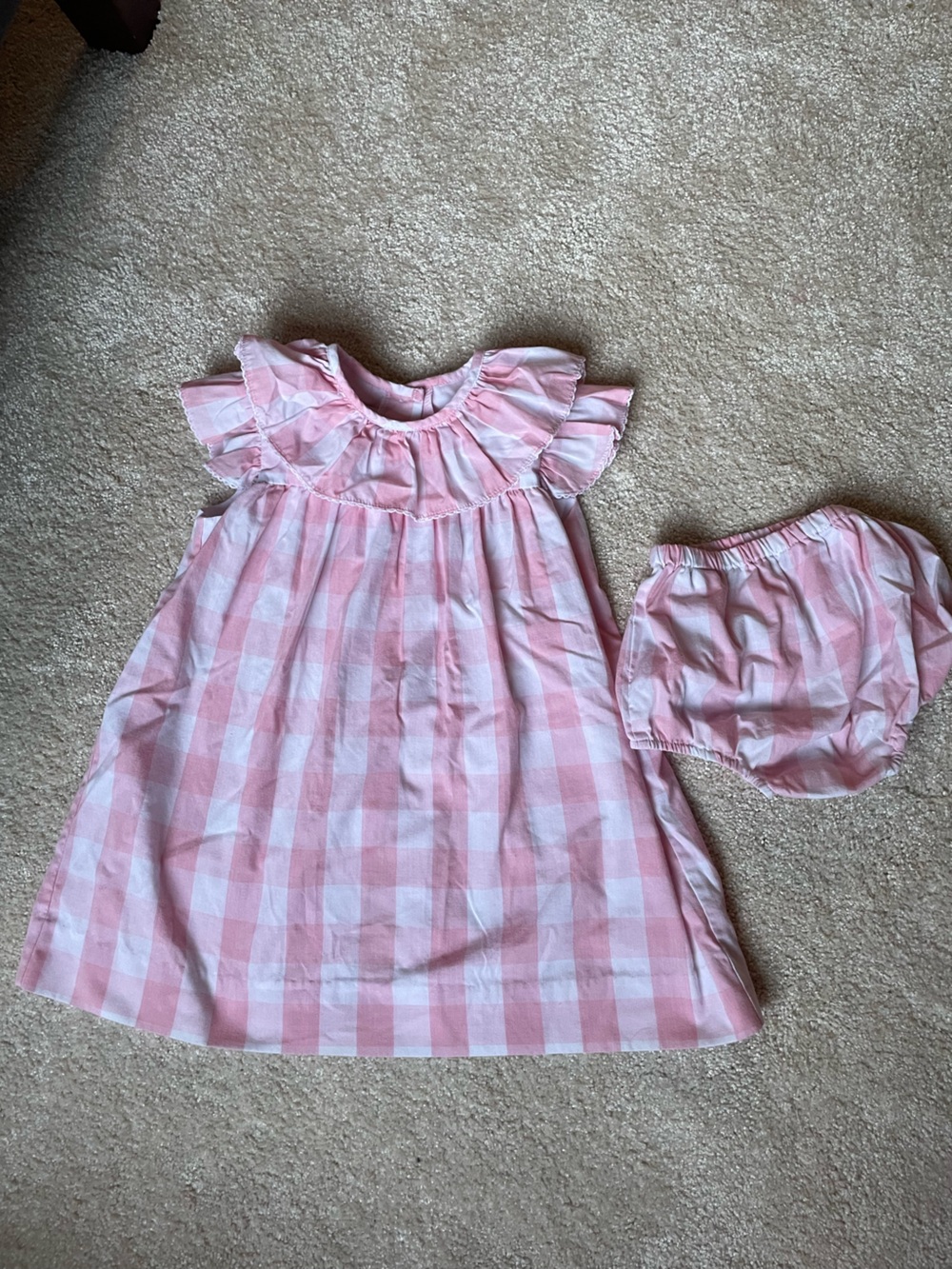 Beaufort Bonnet Co Pink Gingham dress